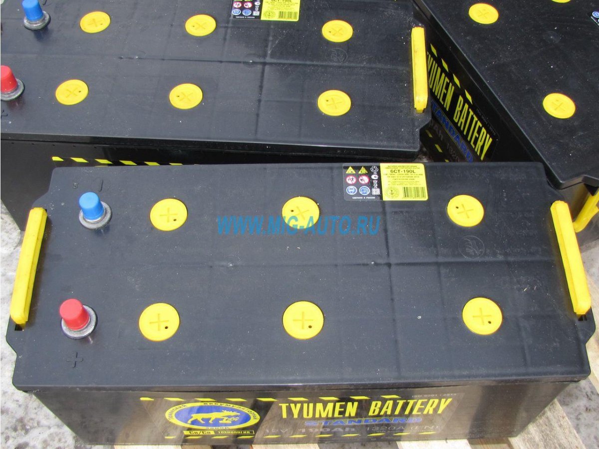 АКБ КАМАЗ 5490