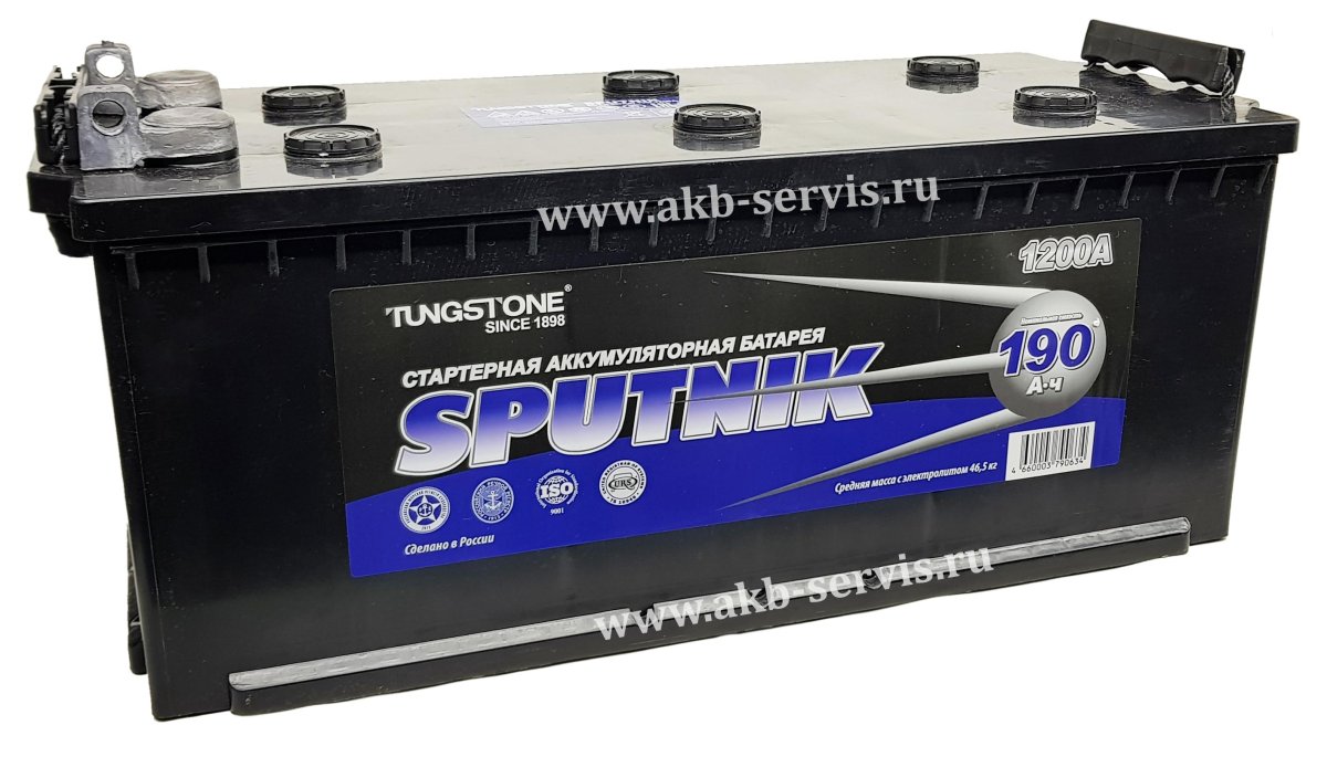 Аккумулятор 190 клемма под болт