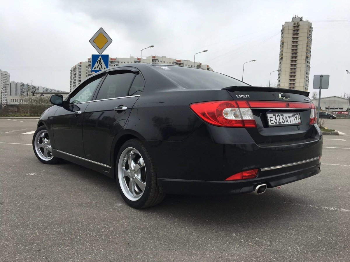 Шевроле Эпика на дисках r18