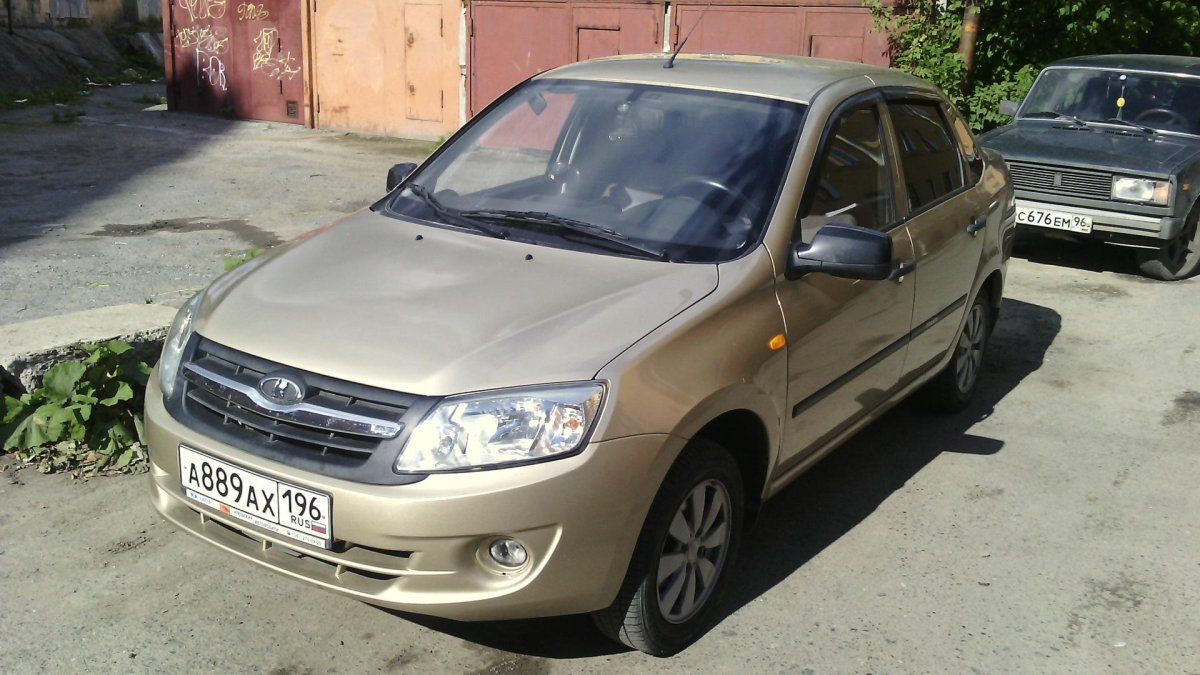 Лада Гранта цвет арахис 205