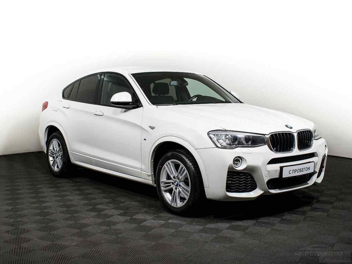BMW x4 белая