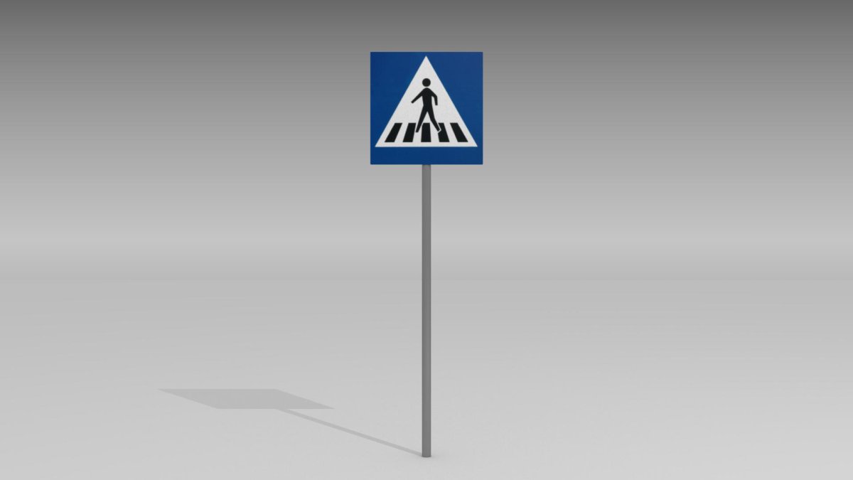 Пешеходные знаки