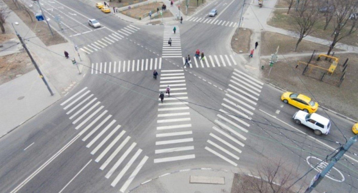 Разметка 1.14.1 диагональная