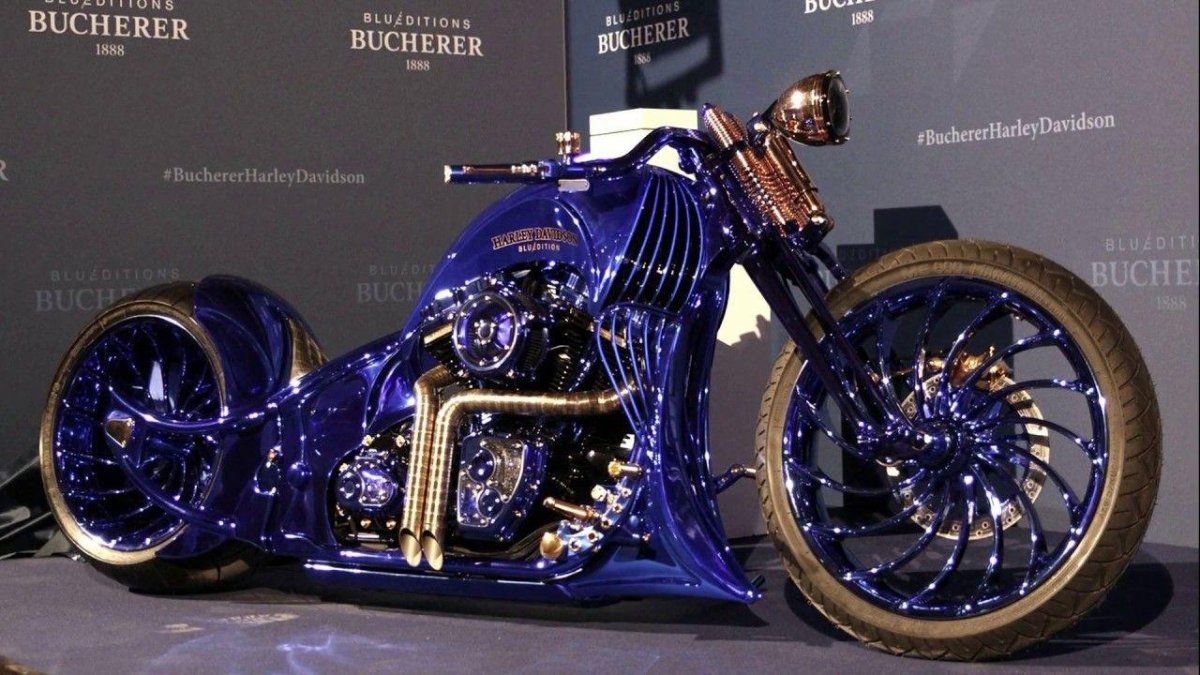 Harley Davidson Bucherer Blue Edition