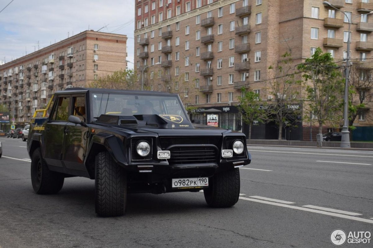 Lamborghini lm002 черный