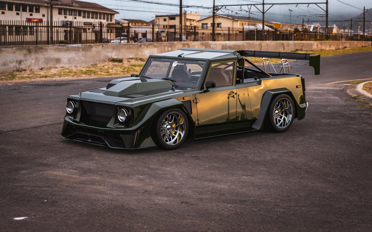 Ламборгини пикап lm002