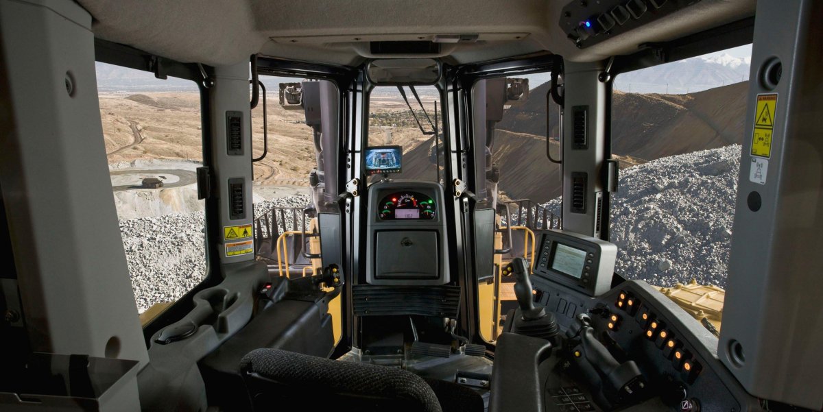 Caterpillar d10t кабина