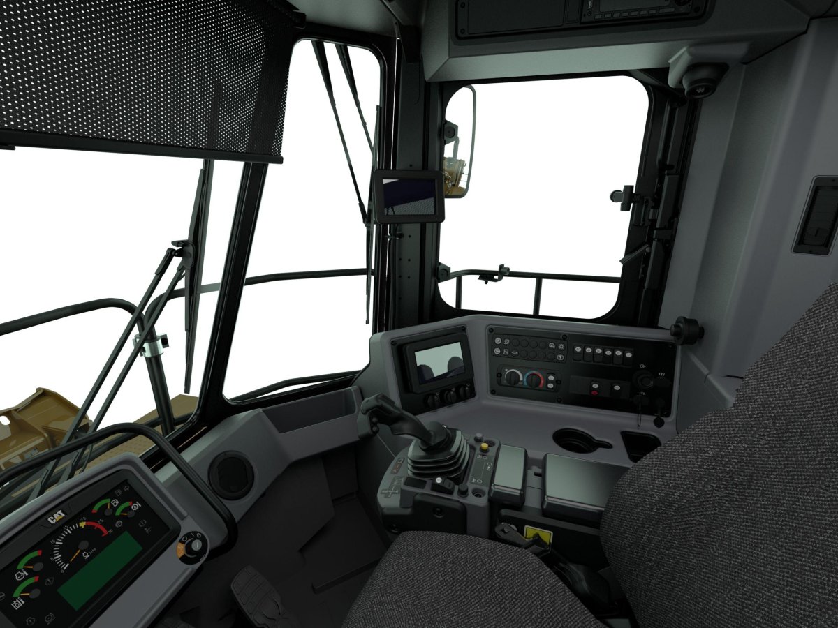 Caterpillar d10t кабина