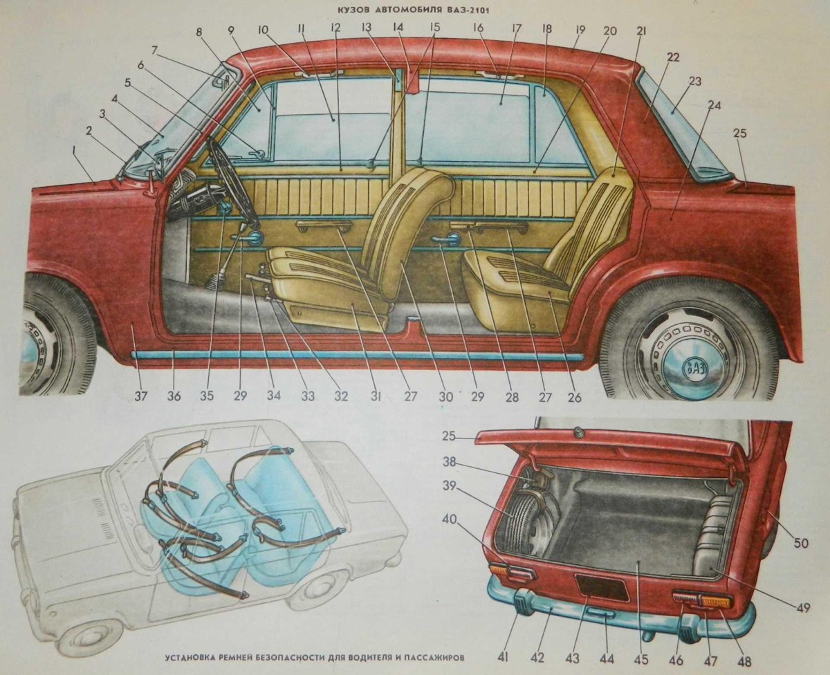 Кузов ВАЗ 2101