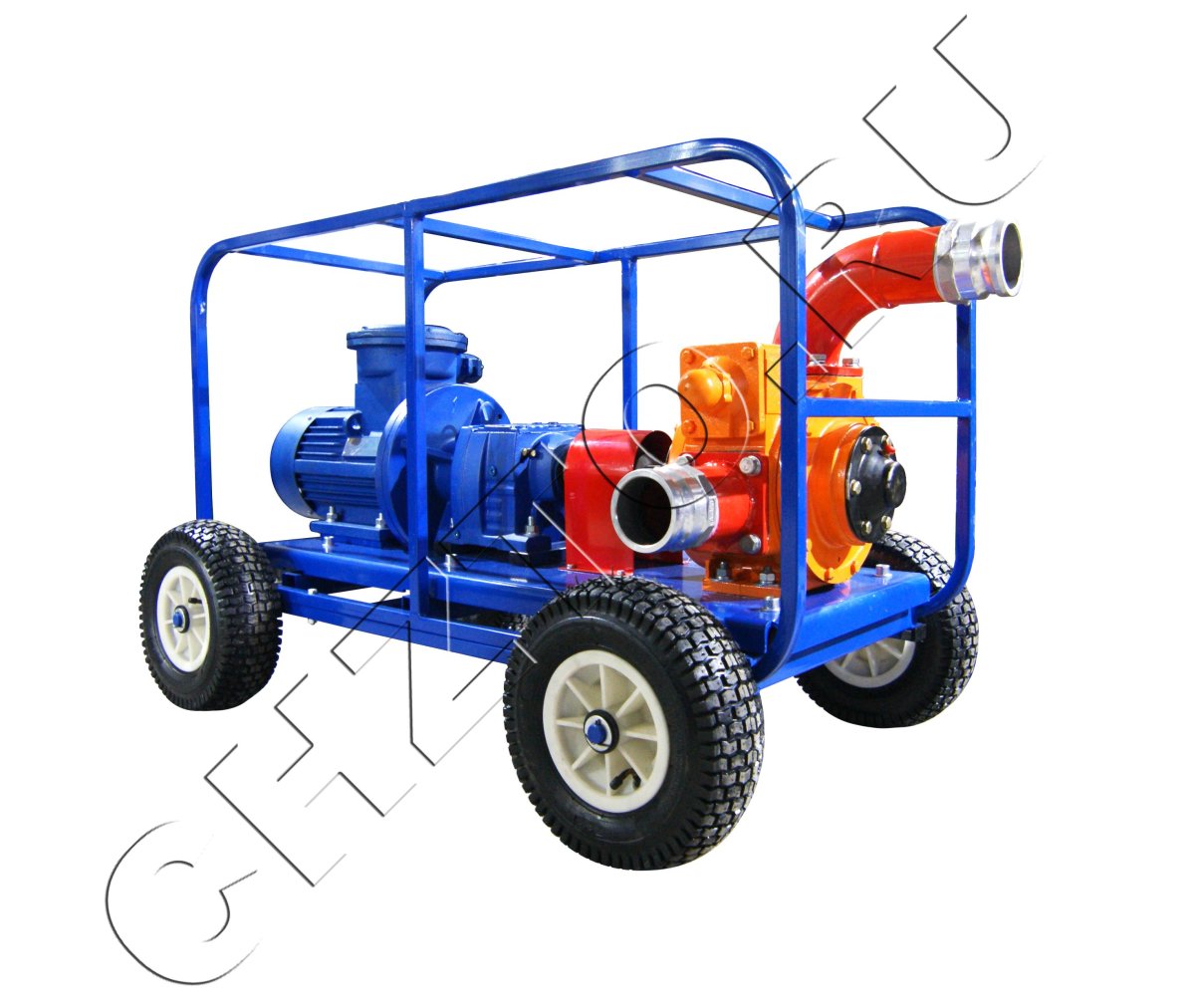 Мотопомпа для дизельного топлива танкер-150