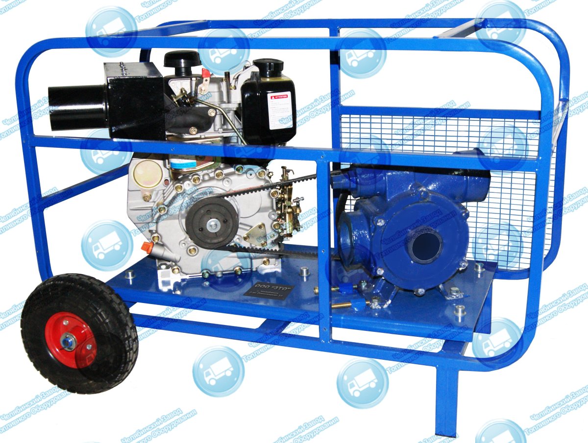 Мотопомпа для дизельного топлива танкер-150