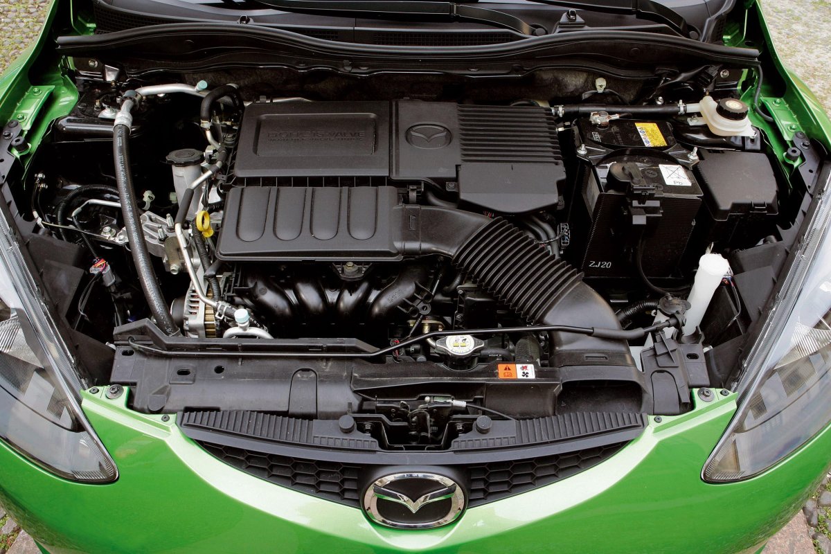 Мазда 2 двигатель