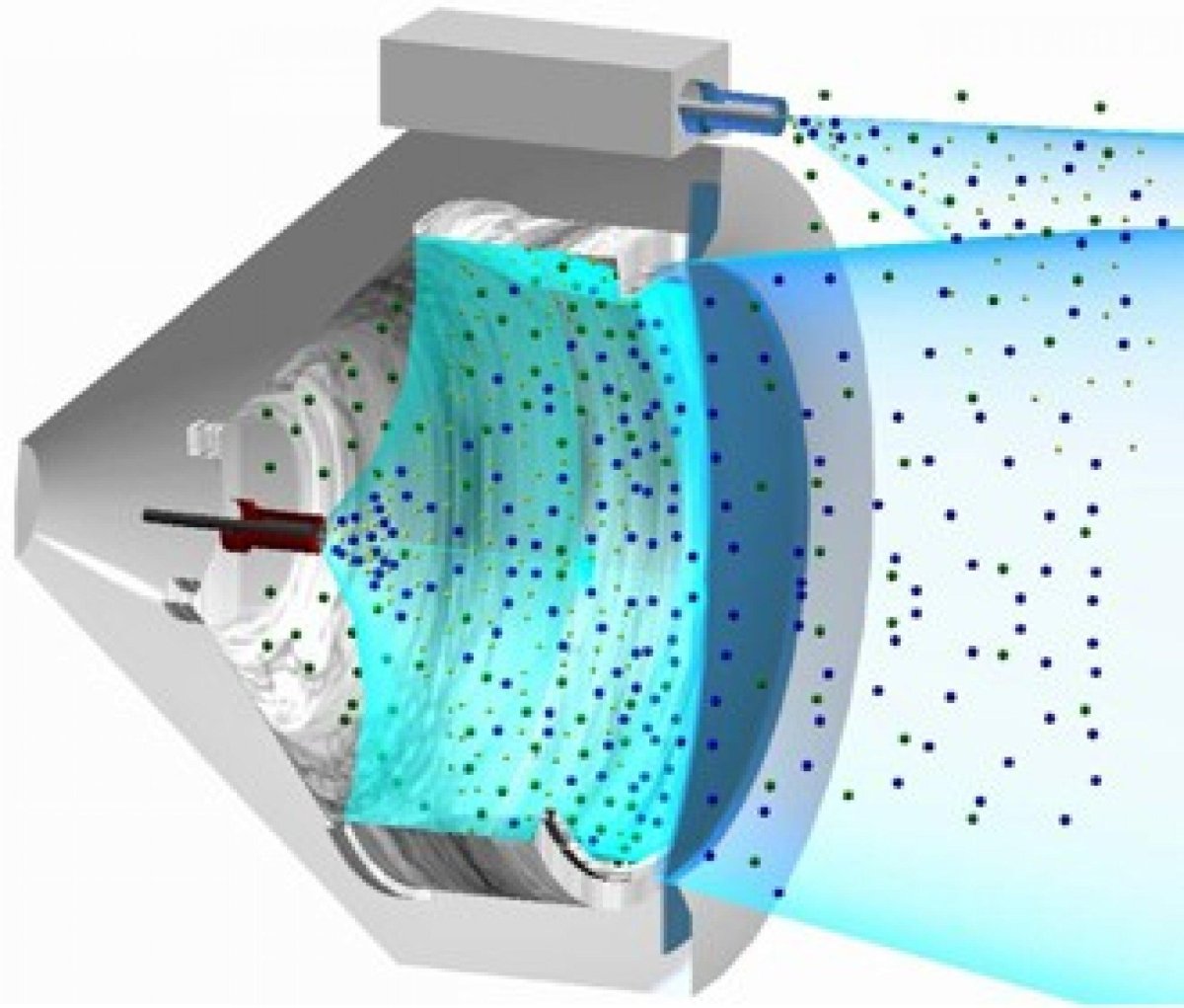 Электрический ракетный двигатель ионный