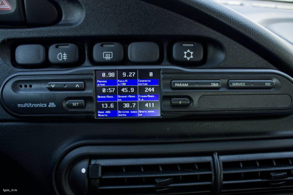 Бортовой компьютер Multitronics c-570 Chevrolet Niva