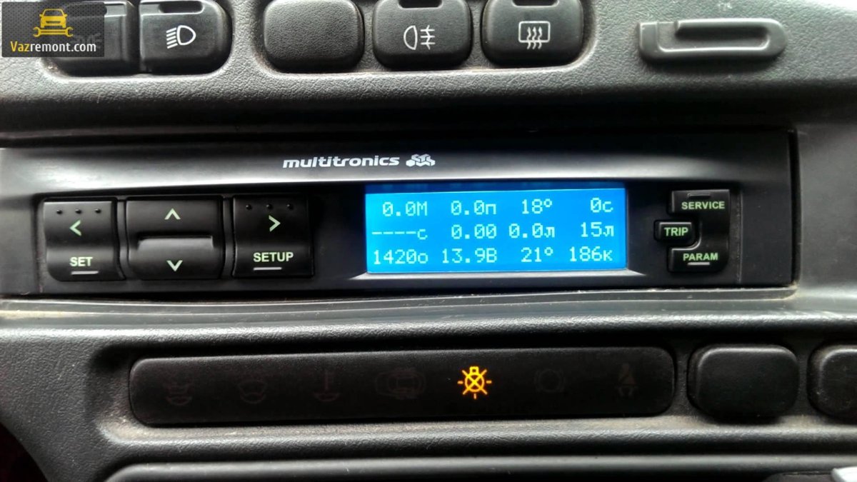 Бортовой ВАЗ 2114 бортовой компьютер