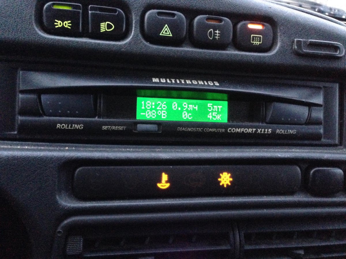 Бортовой компьютер ВАЗ 2114