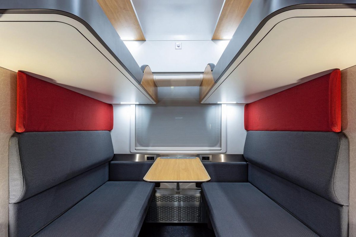 Новый купейный вагон РЖД