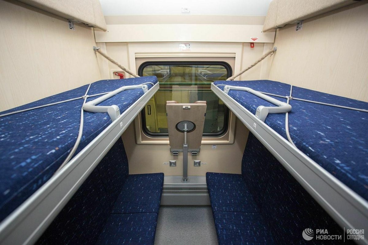 Купе вагон РЖД 2023