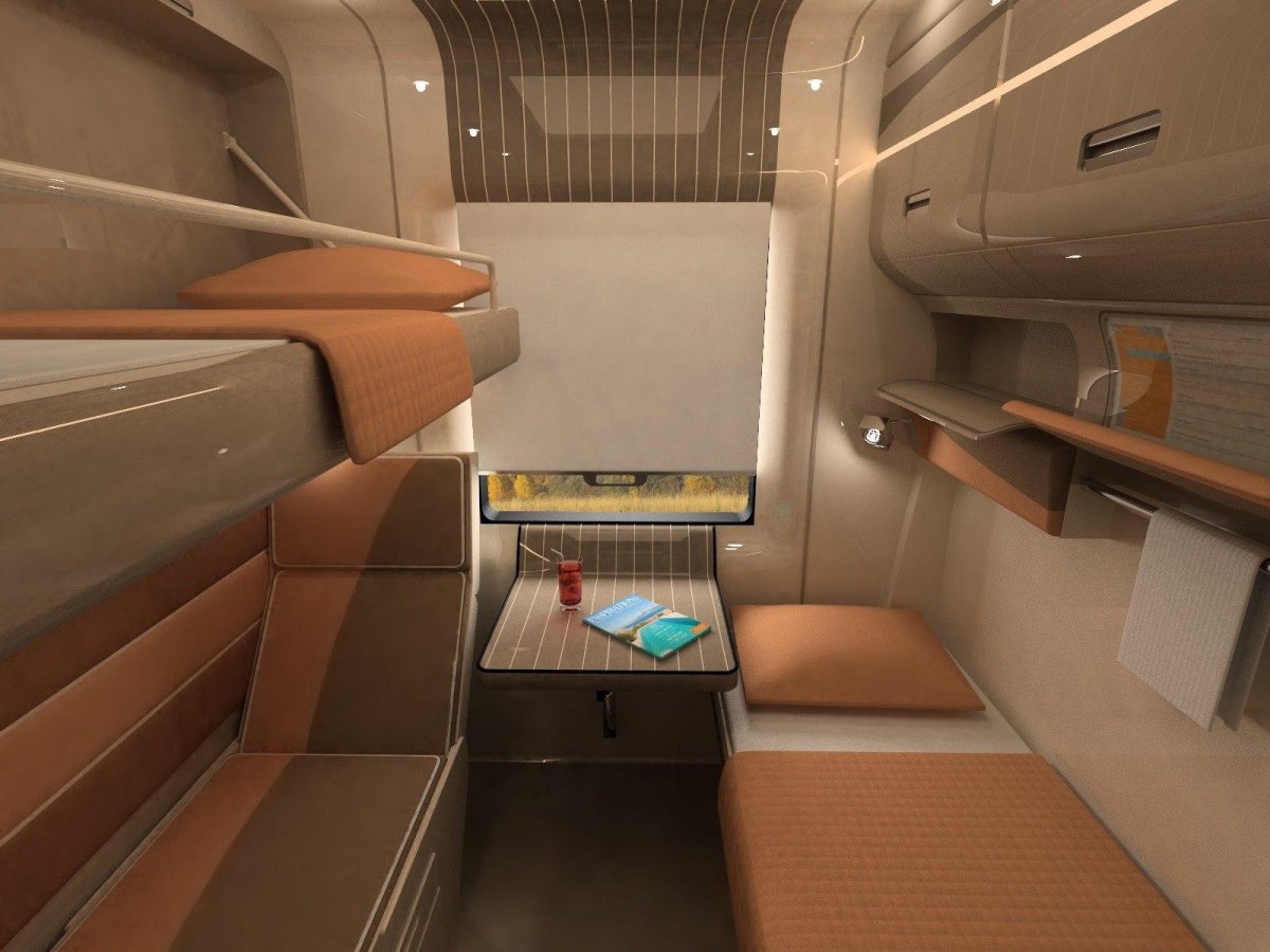 Вагоны купе РЖД 2021