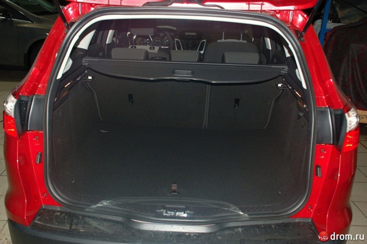 Ford Focus 3 универсал объем багажника