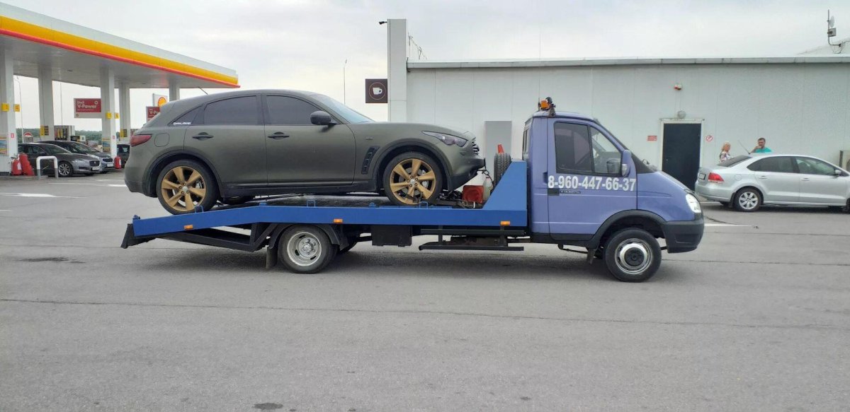 Эвакуатор Газель 6 метров