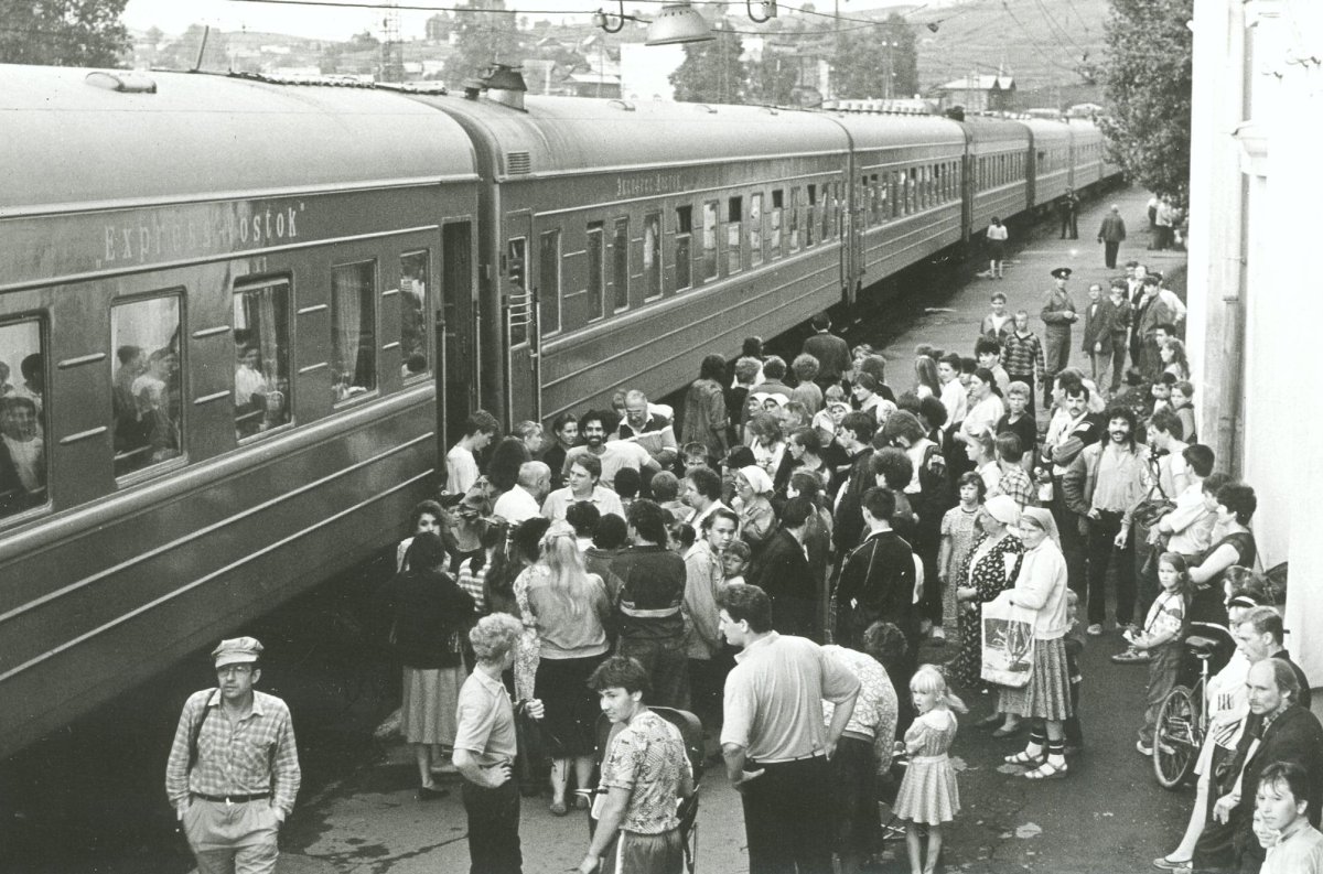 Советские поезда