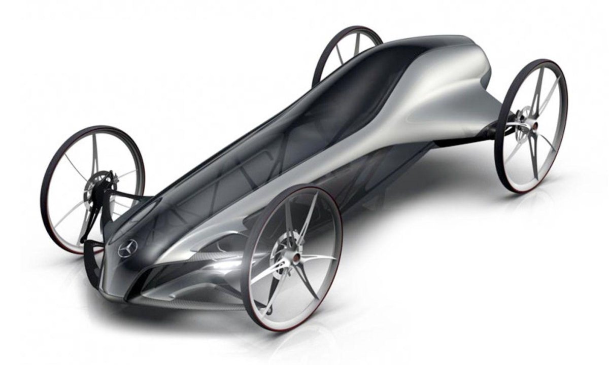 Складной двухместный веломобиль «Колибри-35»