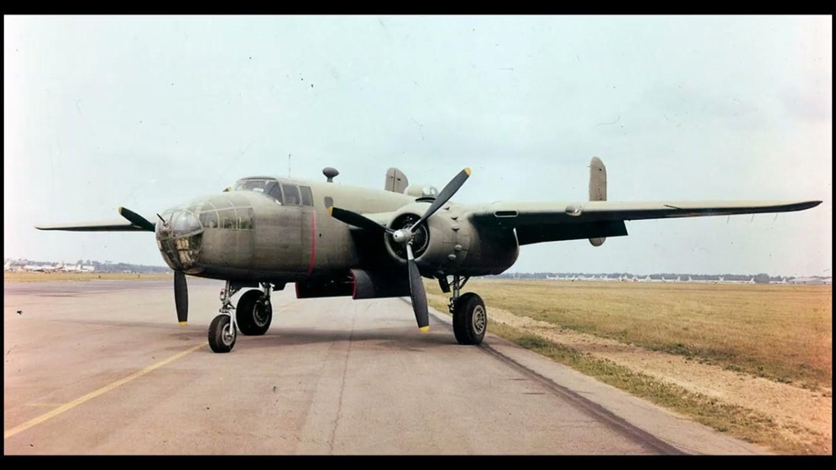 Бомбардировщик b25 Mitchell