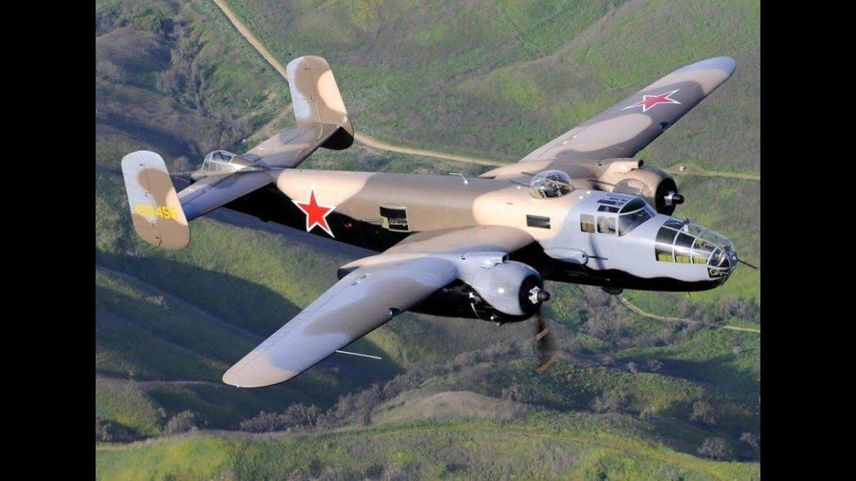 Самолёт b-25 Mitchell