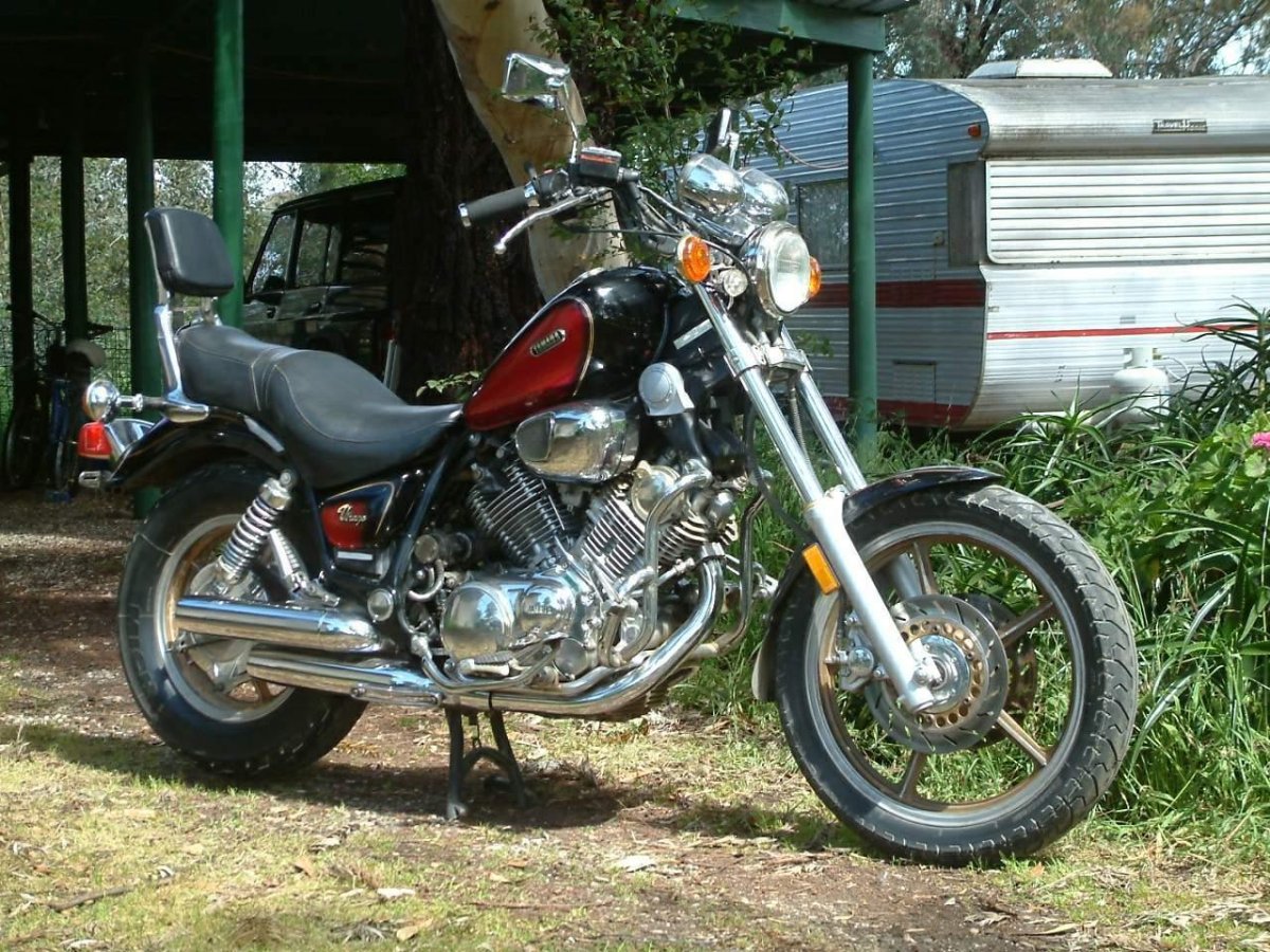 Ямаха xv1100 Virago
