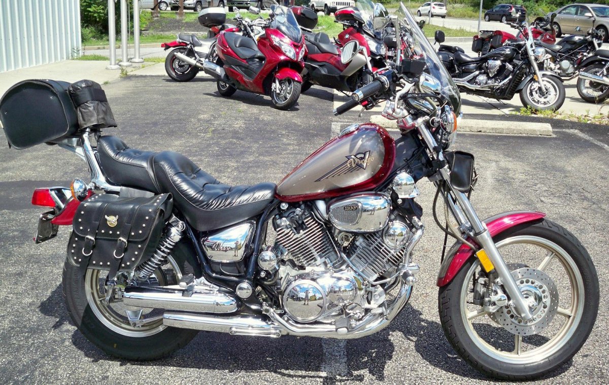 Yamaha Virago 400 кофры