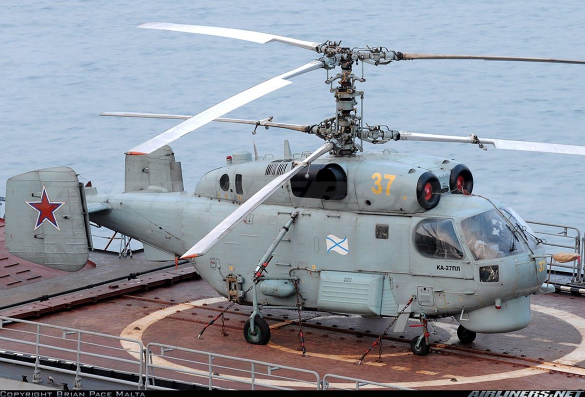 Противолодочный вертолет ка-27