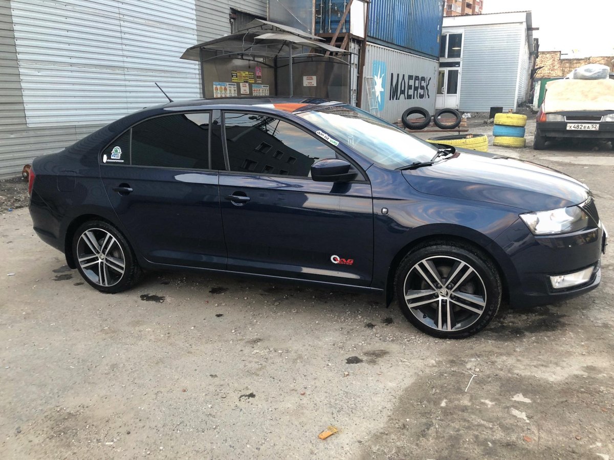 Шкода Рапид диски р17