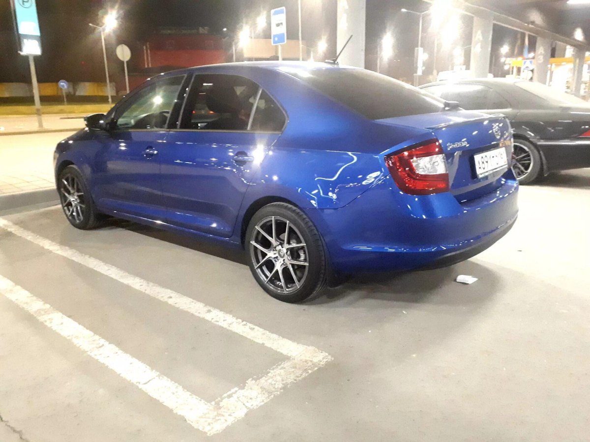 Диски на шкоду Рапид r17