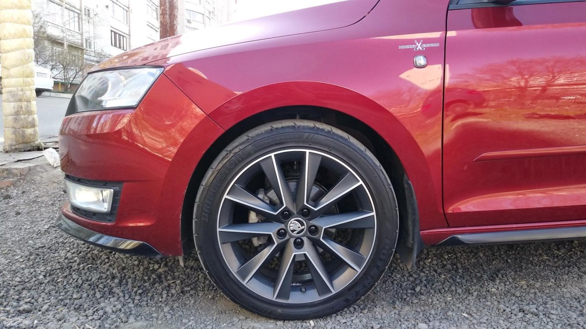 Диски Savio r17 Skoda Rapid