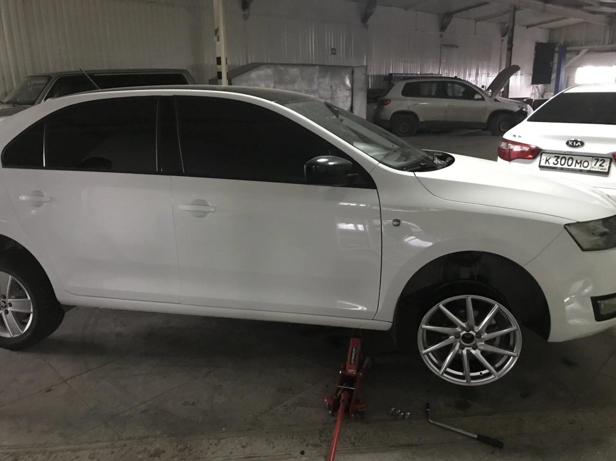 Шкода Рапид на ВОССЕНАХ