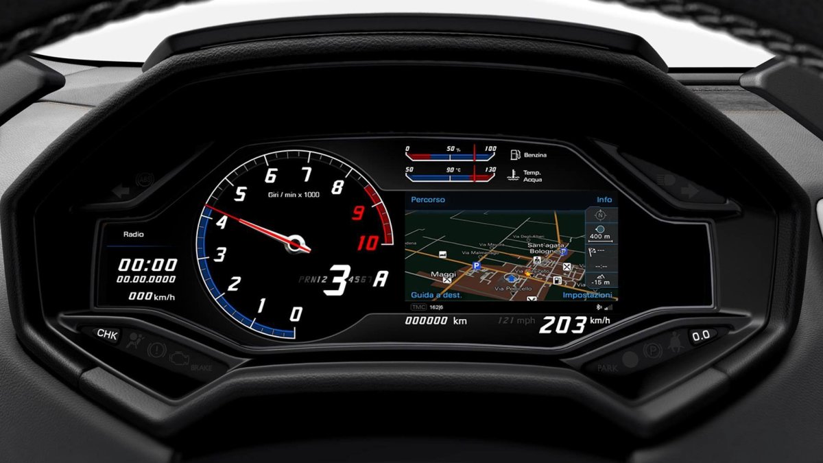 Панель приборов Ламборгини Хуракан