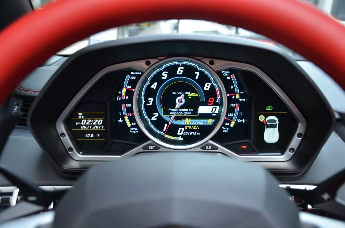 Lamborghini Aventador lp700 Speedometer