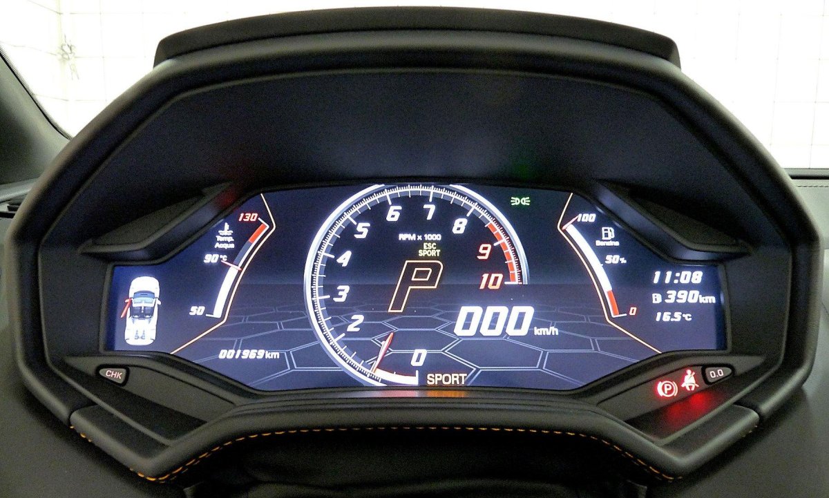 Спидометр Ламборгини Хуракан