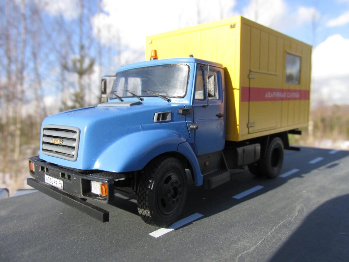 ЗИЛ 43276т кабина