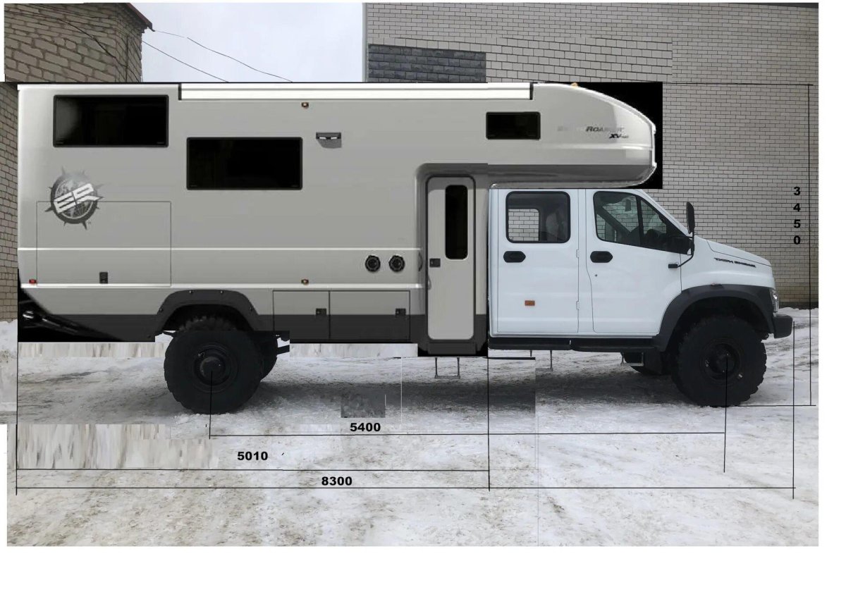 ГАЗ Садко next 4х4 кемпер