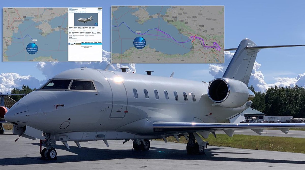 Самолет Bombardier Challenger 650