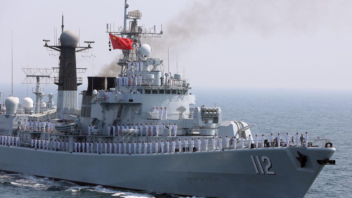 Военные корабли КНР