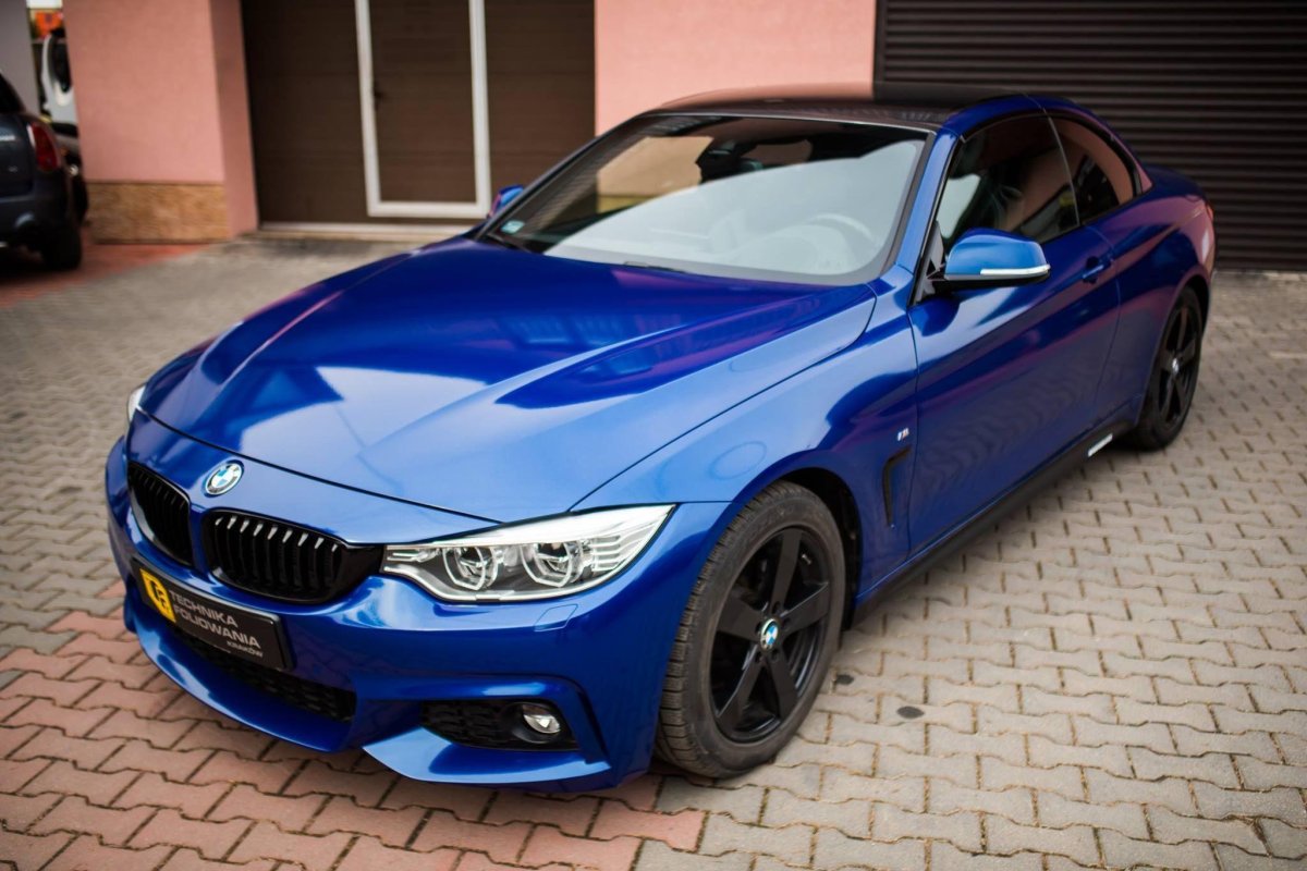 Blue Metallic BMW