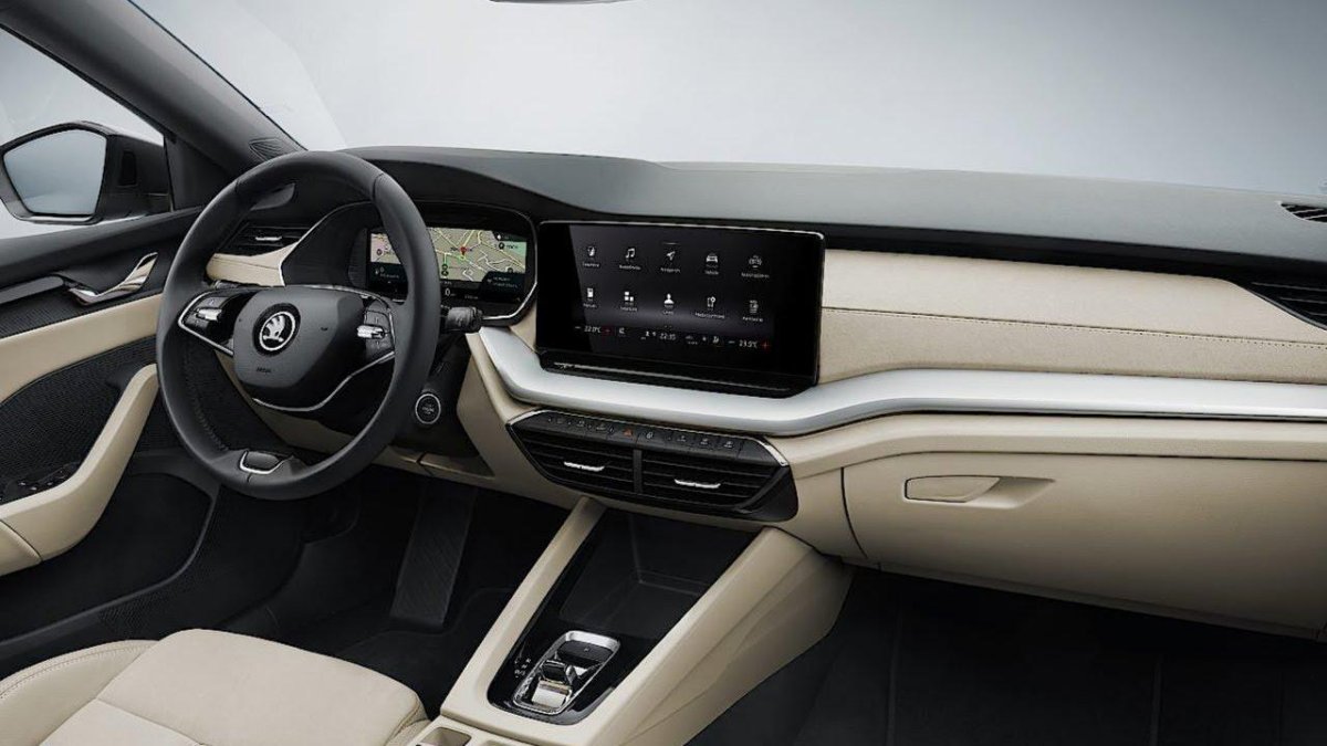 Škoda Octavia 2021 салон
