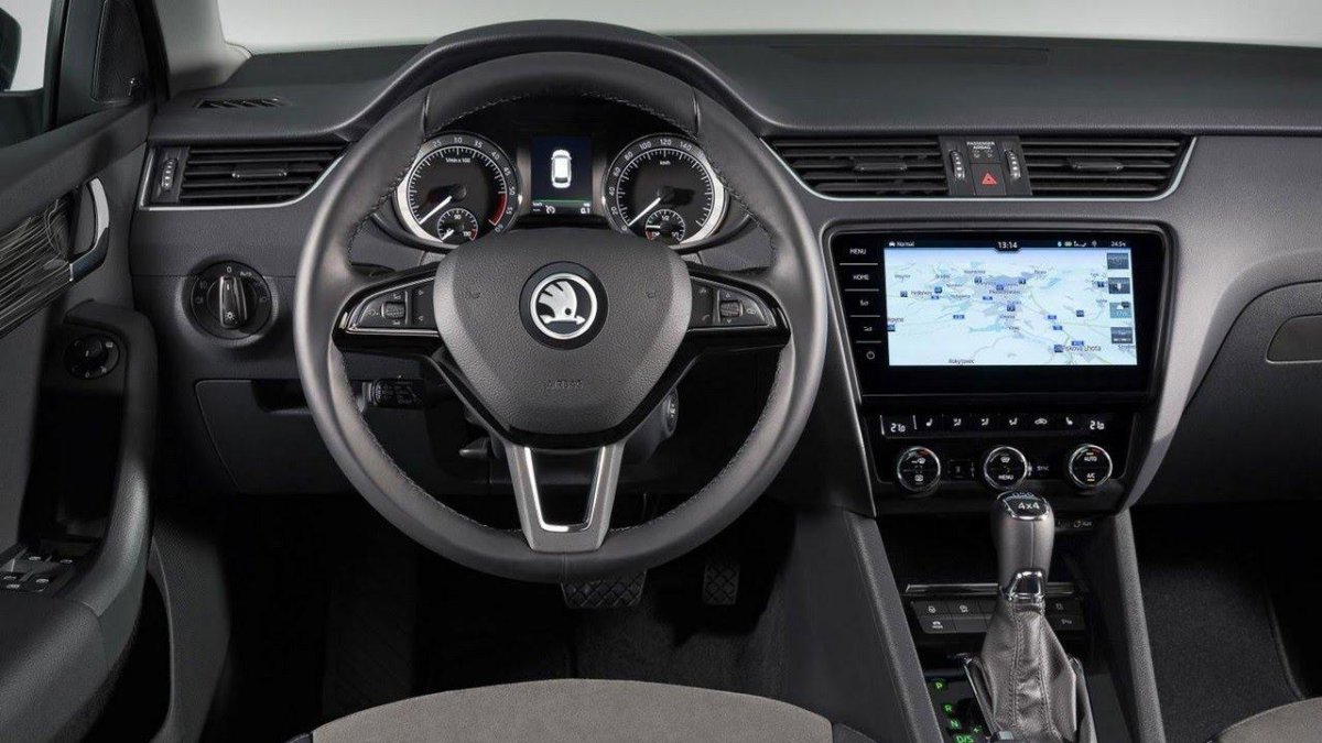 Škoda Octavia 2017 салон