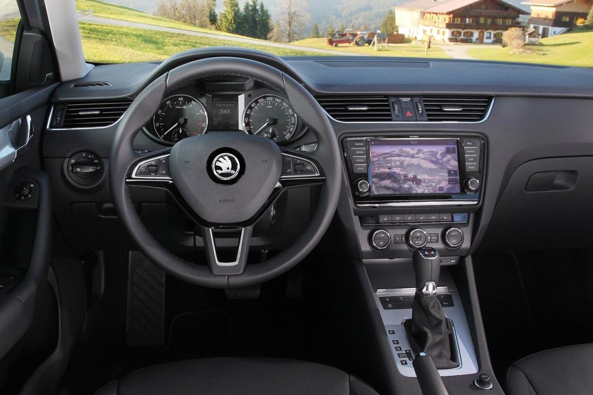 Škoda Octavia 2014 салон