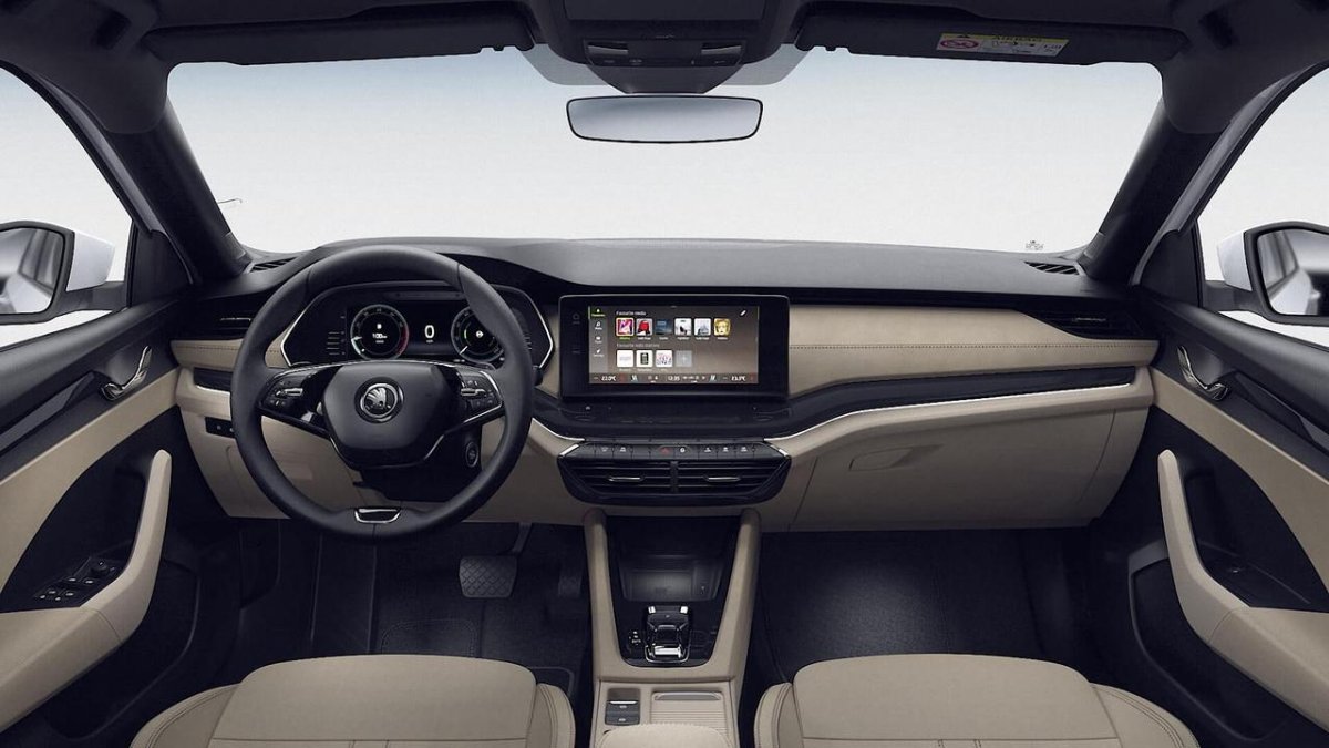 Škoda Octavia 2021 салон