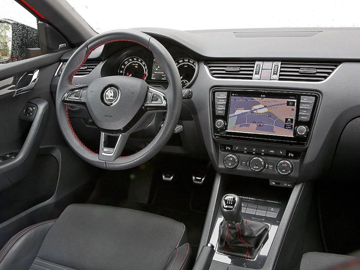 Octavia a7 салон