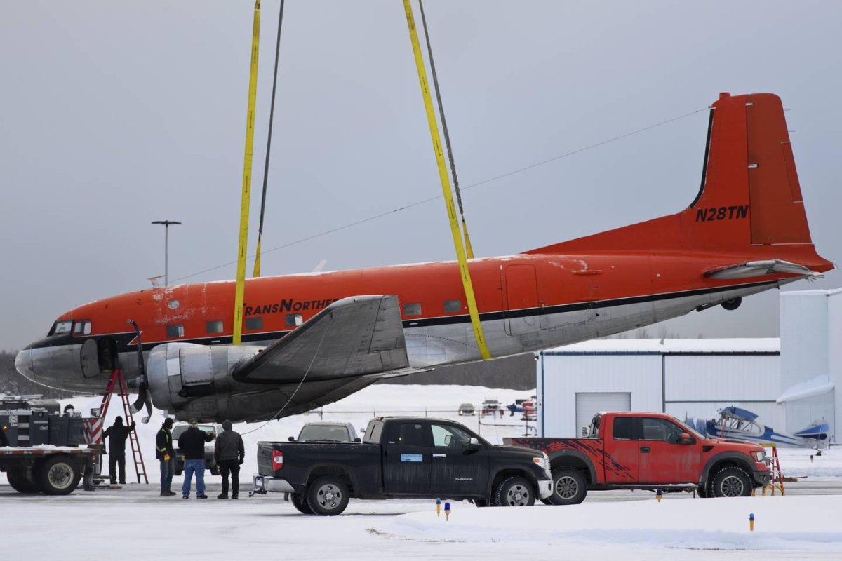 DC 3 на Аляске